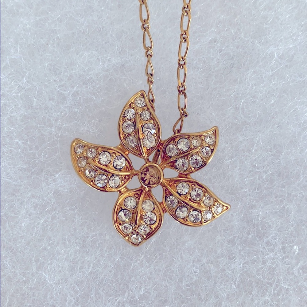J. Crew Flower Necklace
